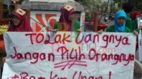 Mahasiswa Gelar Orasi, Turunkan Angka Golput