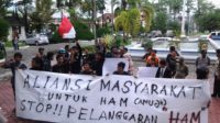 AMUAH Gelar Aksi, Peringati Hari HAM Nasional