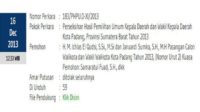 MK Tolak Gugatan MJ, Pilkada Putaran Dua Tunggu Keputusan KPU