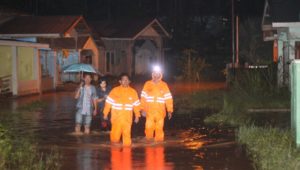 Cuaca Ekstrim, Warga Kelurahan Banda Gadang Mengungsi