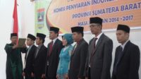 Gubernur Lantik 7 Komisioner KPID Sumbar