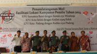 KPU Sumbar Pinjam Dua Lapangan Milik TNI Untuk Kampanye