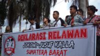 Begini Deklarasi Relawan Jokowi-JK di Padang