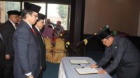 Sekda Sumbar Lantik Enam Pejabat Eselon II