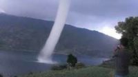 ‘Tornado’ Danau Bawah Ternyata Waterspot