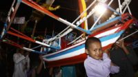 Pawai ‘Telong-telong’ Meriahkan HUT Kota Padang