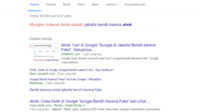 Cari ‘Karena Foke’ Google Sarankan ‘Karena Ahok