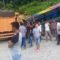 Tabrakan beruntun antara bus ALS dan FUSO di kawasan Jalan Lintas Sumatera Senin sore, (19/6/2017). Kabarpadang Image/Netizen
