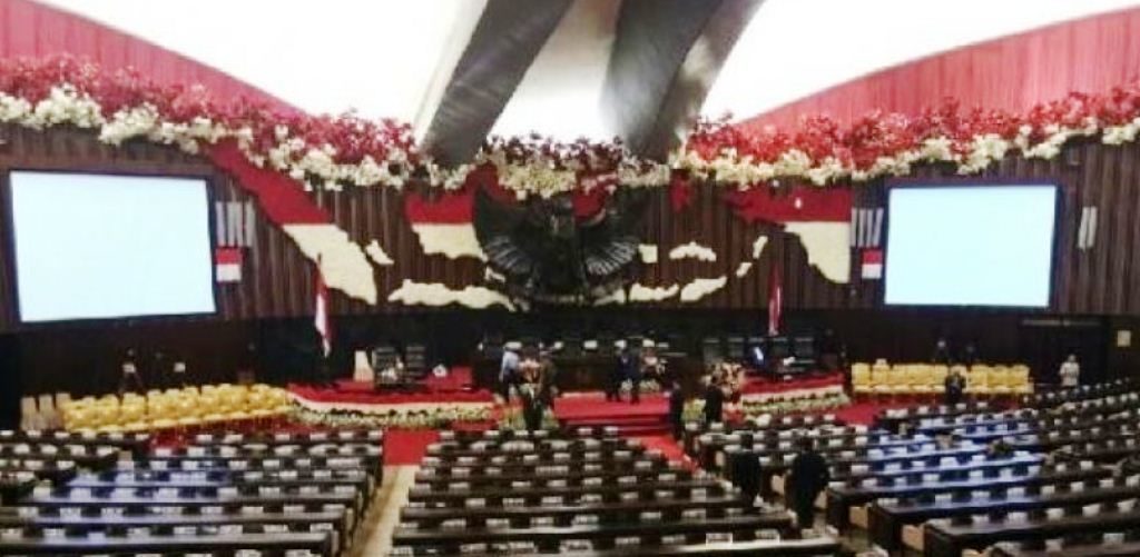 Ruang Sidang Paripurna Tahunan MPR, DPR, DPD. RI 2017