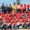Aksi bersih Pantai Muaro Lasak yang dilakukan komunitas Guru Bahasa Inggris Kota Padang.