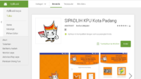 KPU Padang Luncurkan Aplikasi Informasi Pilkada