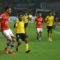 Pertandingan Persija Jakarta melawan Semen Padang FC dalam laga lanjutan Gojek Traveloka Liga 1 di Stadion Patriot Candrabhaga, Bekasi, Minggu (22/10/2017) malam.