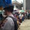 Pihak kepolisian Tanah Datar melakukan pengamanan dan sterilisasi pada Mesjid Al Ikhsan, Batusangkat, Kabupaten Tanah Datar. Foto : Kabarsumbar