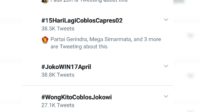Kampanye Akbar, Tagar #PrabowoMenyapaSumbar Trending di Twitter