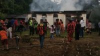 Diduga Korsleting Listrik, Rumah Pensiunan Terbakar di Lubuk Basung