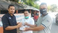 Tangkal Corona, KI Sumbar Bagi Hand Sanitizer