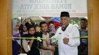 Mahyeldi Resmikan Pembangunan Rumah Adek Vita oleh ACT