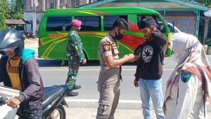 230 Pelanggar Terjaring Razia Prokes Covid-19 di Pasar Tarusan