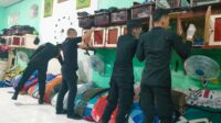 Lapas Muaro Padang Razia Gabungan, Temukan Handphone dan Senjata Tajam