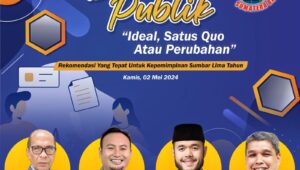 Diskusi Publik IWO Sumbar: Mencari Solusi Kepemimpinan Ideal untuk Sumbar
