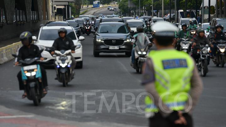 100 Pelanggar Ditilang Simpatik di Patuh Jaya 2024