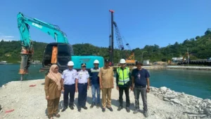 Pembangunan Tahap I Pelabuhan Panasahan Painan Ditarget Rampung Akhir Tahun