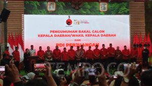 PDIP Gelar Pengumuman Calon Kepala Daerah Tahap Dua