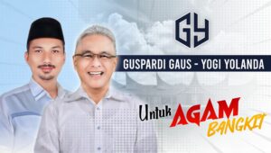 Guspardi dan Yogi, Calon Pemimpin Agam yang Saling Melengkapi