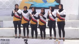 Tim Arung Jeram Putri Sumbar Raih Perunggu di PON XXI