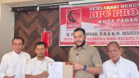 Projo Deklarasikan Dukungan untuk Fadly-Maigus di Pilkada Padang 2024