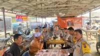 Pengamanan Kampanye Pasangan ASLI di Pasar Ampalu Berlangsung Kondusif