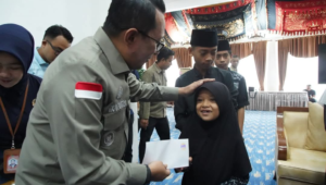 KMTD Santuni 190 Anak Yatim di Tanah Datar