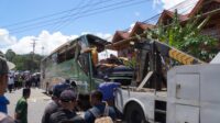 Bus ALS Terbalik di Padang Panjang, 12 Orang Meninggal