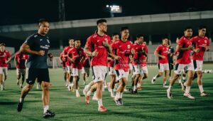 Skuad Garuda Pangkas Tujuh Pemain Jelang Laga China
