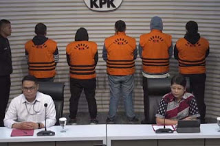 ott-di-sumut,-kpk-tetapkan-5-tersangka-termasuk-kadis-pupr