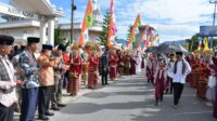 Bupati Agam Lepas Pawai Khatam Quran Panampuang
