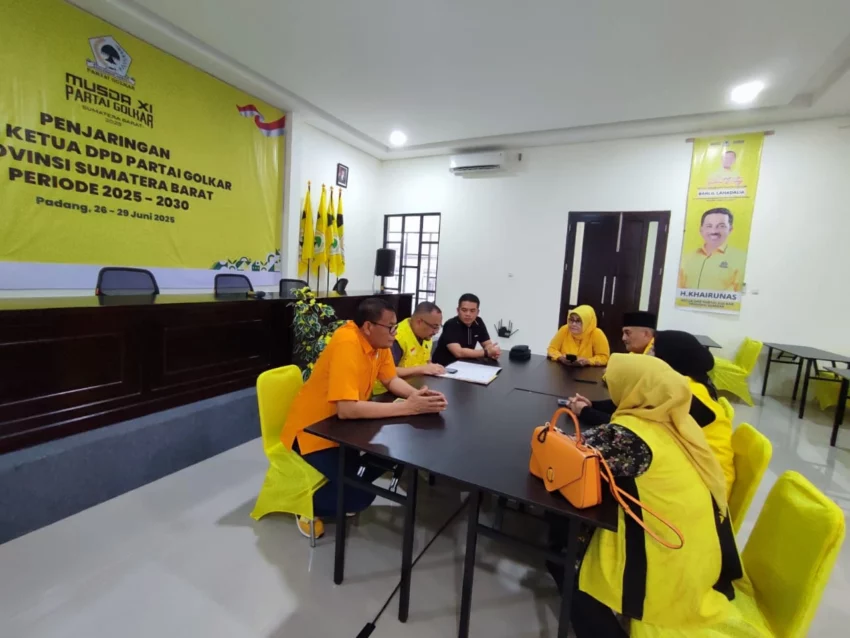 musda-xi-golkar-sumbar,-verifikasi-tuntas,-khairunas-siap-nahkodai-partai-tanpa-pesaing