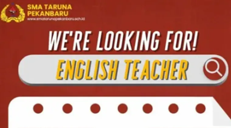 sma-taruna-pekanbaru-buka-lowongan-guru-bahasa-inggris
