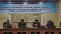 APBD Perubahan 2025, Pemko Padang Panjang Patok Belanja Turun jadi Rp579,9 Miliar