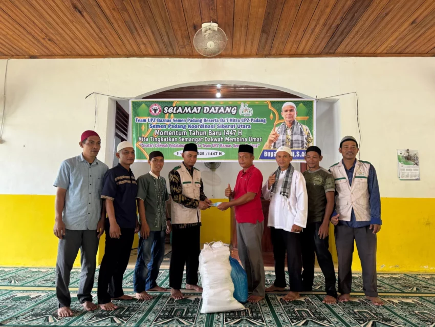 membelah-gelombang-demi-syiar,-upz-semen-padang-perkuat-dakwah-di-pedalaman-mentawai