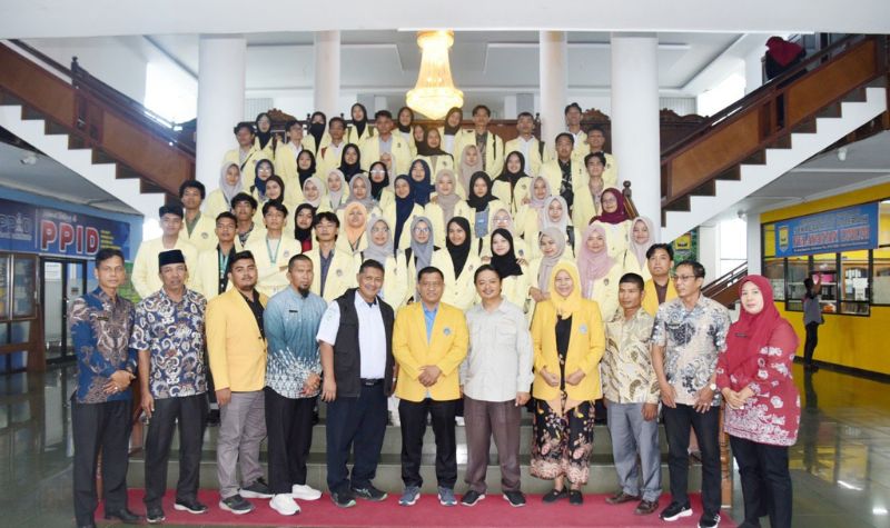 69-mahasiswa-unp-kkn-tematik-di-pariaman,-bantu-masyarakat-bentuk-desa-tangguh-bencana