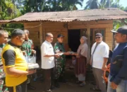 Kodim Pariaman Bergerak, Bagikan Makanan Bergizi ke Warga Geringging