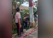 Semarakkan HUT RI, Warga Lembah Santur Gelar Lomba Gapura