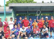 Gebyarkan HUT RI, Komunitas Tenis Padang Gelar Laga Eksekutif