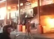 Kebakaran Hebat Landa Pasar Atas Payakumbuh