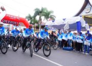 Diikuti Peserta dari 3 Provinsi, Bupati Tanah Datar Lepas Gowes Luhak Nan Tuo IV