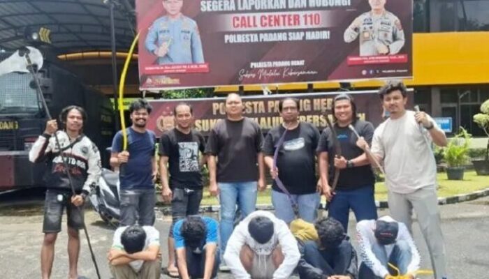 Remaja Padang Tawuran Maut, Polisi Tangkap Lima Pelaku
