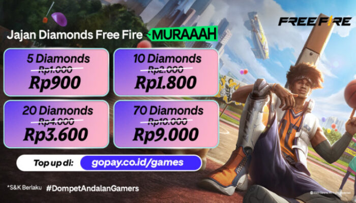 GoPay Permudah Pemain Beli Elite Pass Free Fire