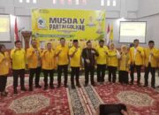 Adi Gunawan Kembali Pimpin Golkar Dharmasraya, Targetkan Kemenangan