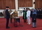 Wali Kota Padang Lantik Pejabat, Genjot Transformasi Digital